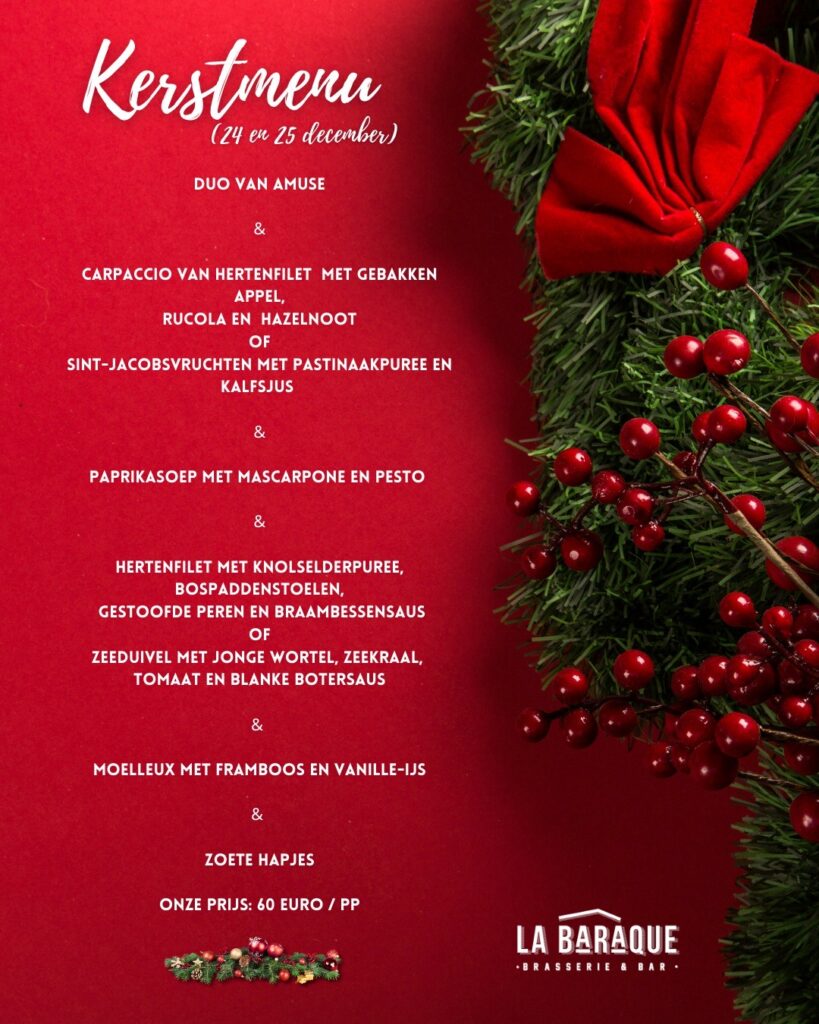 Kerstmenu